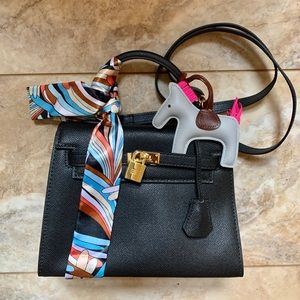 hermès kelly mini II black